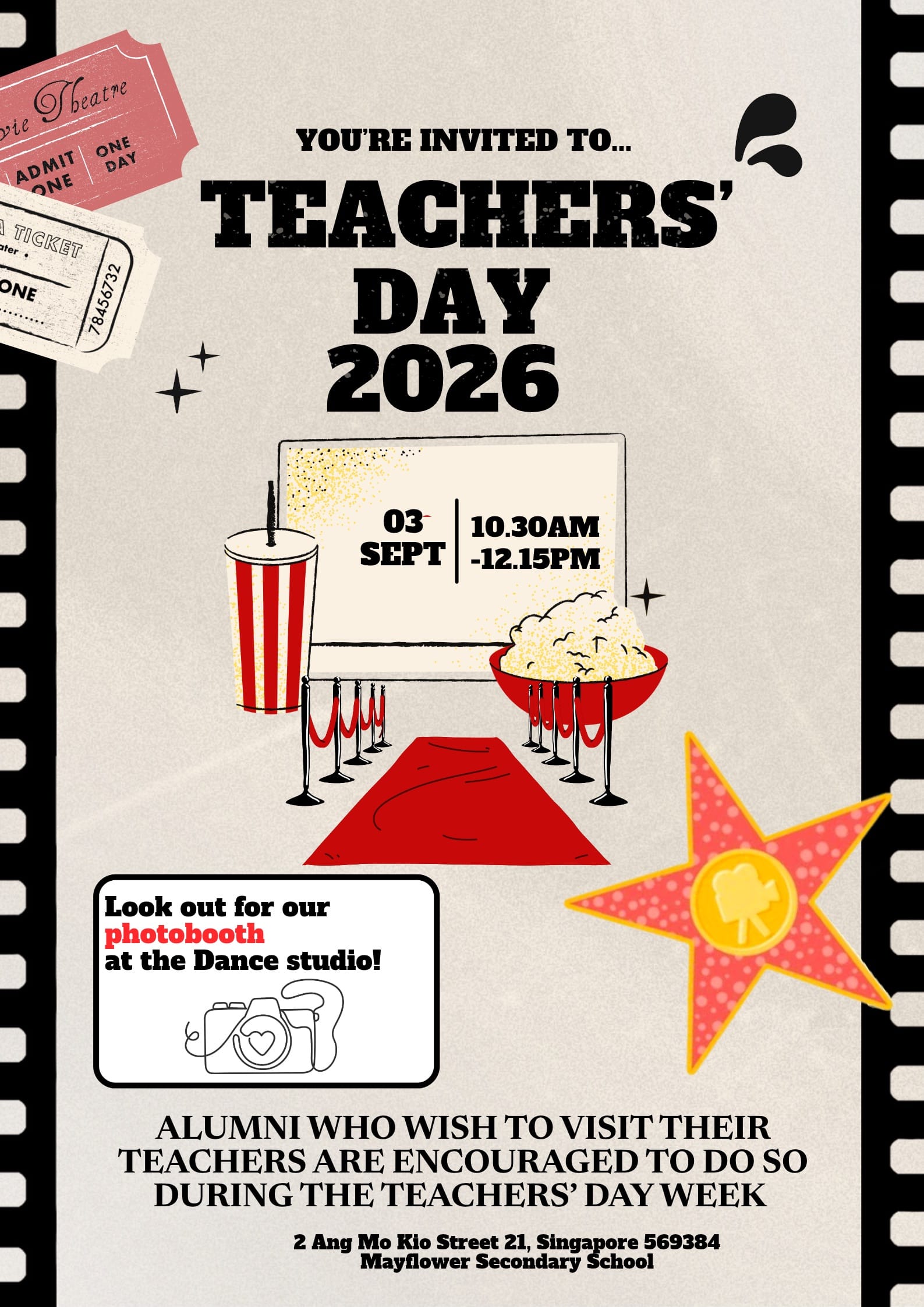 Teacher's Day Celebration poster